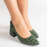 Pantofi Dama Enigma Verde Padure