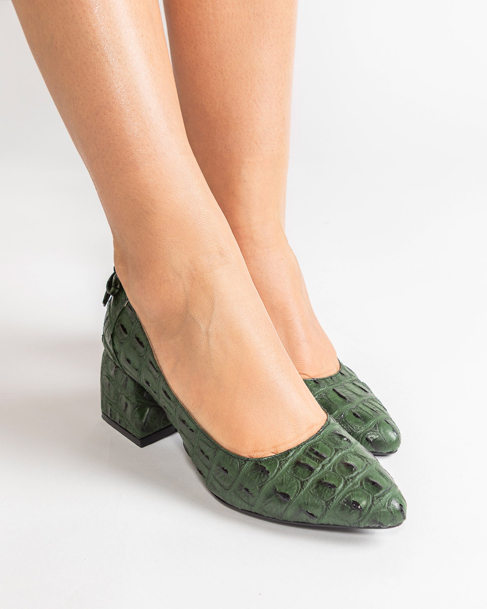 Pantofi Dama Enigma Verde Padure