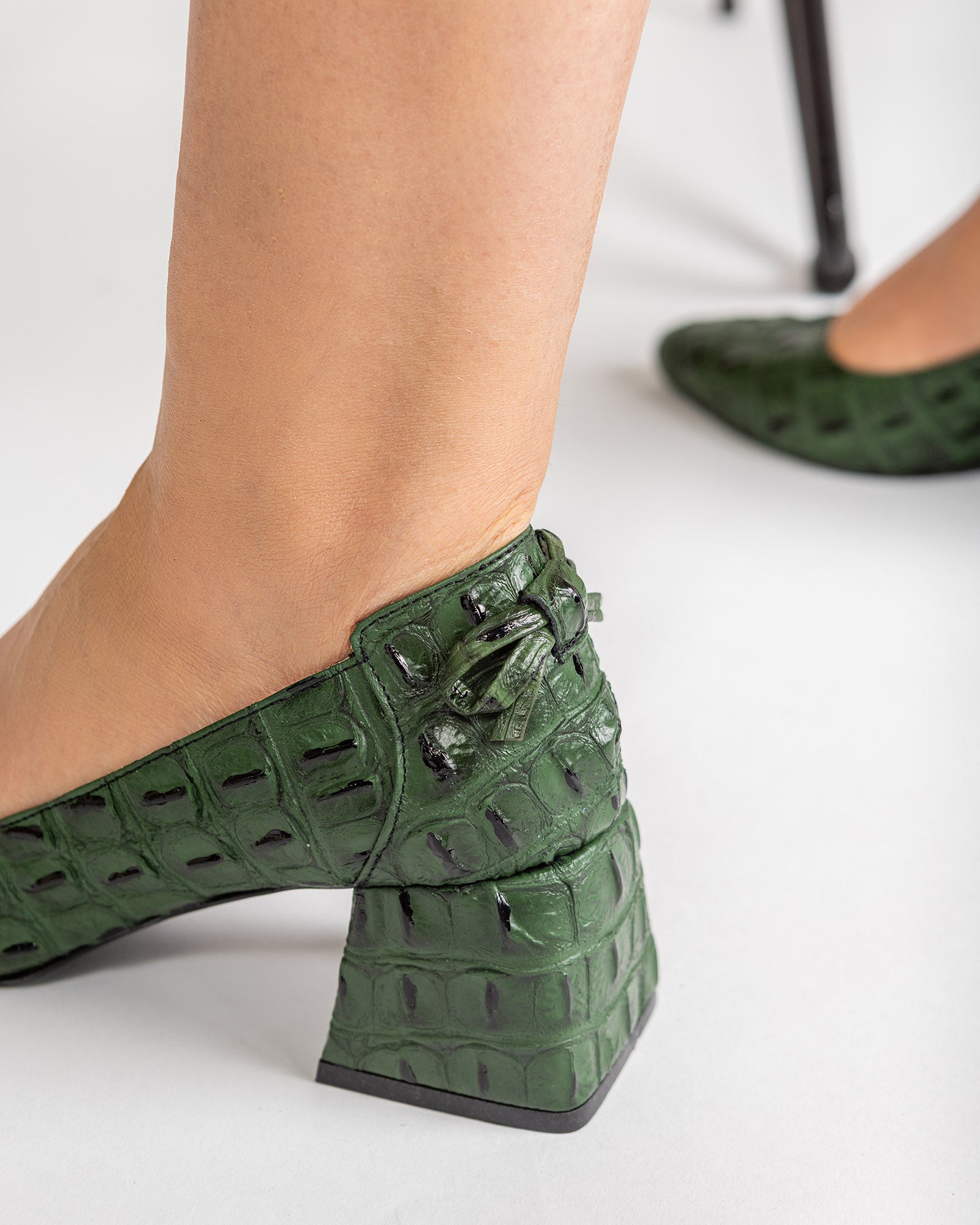 Pantofi Dama Enigma Verde Padure