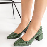 Pantofi Dama Enigma Verde Padure