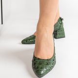 Pantofi Dama Enigma Verde Padure