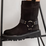 Bocanci Suede Style Rider Negre