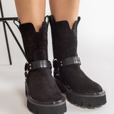 Bocanci Suede Style Rider Negre