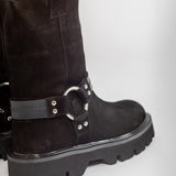 Bocanci Suede Style Rider Negre