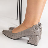 Pantofi Dama Enigma Taupe
