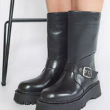 Bocanci Track Warrior Black
