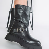 Bocanci Track Warrior Black