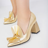 Pantofi eleganti Prestige Auriu