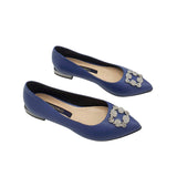 Balerini accesorizati Lara Blue