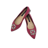 Balerini accesorizati Lara Fuchsia