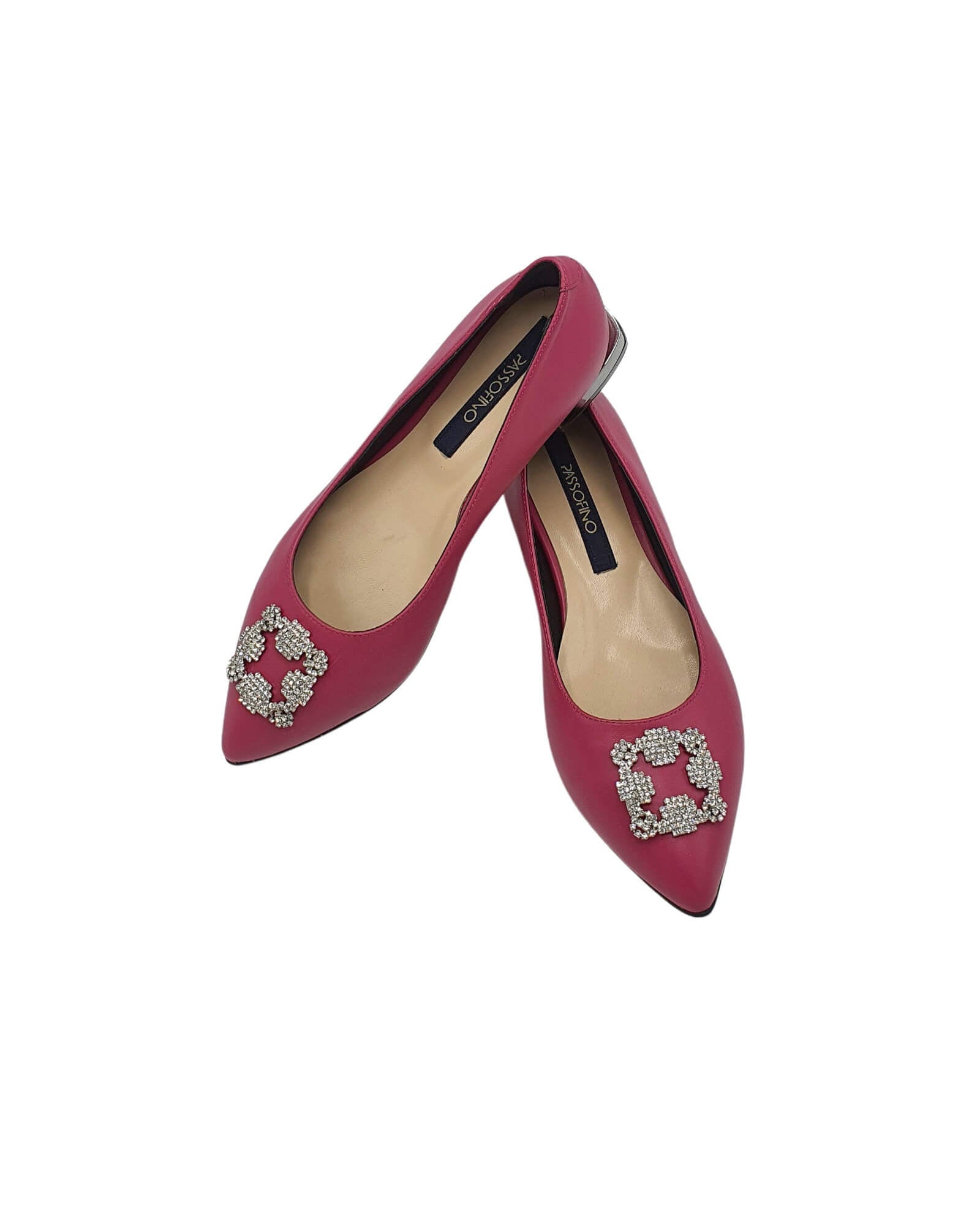 Balerini accesorizati Lara Fuchsia