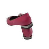 Balerini accesorizati Lara Fuchsia