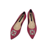 Balerini accesorizati Lara Fuchsia