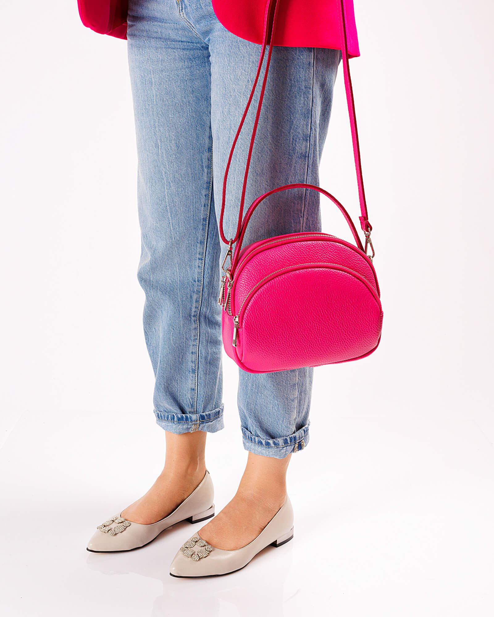 Balerini accesorizati Lara Grey