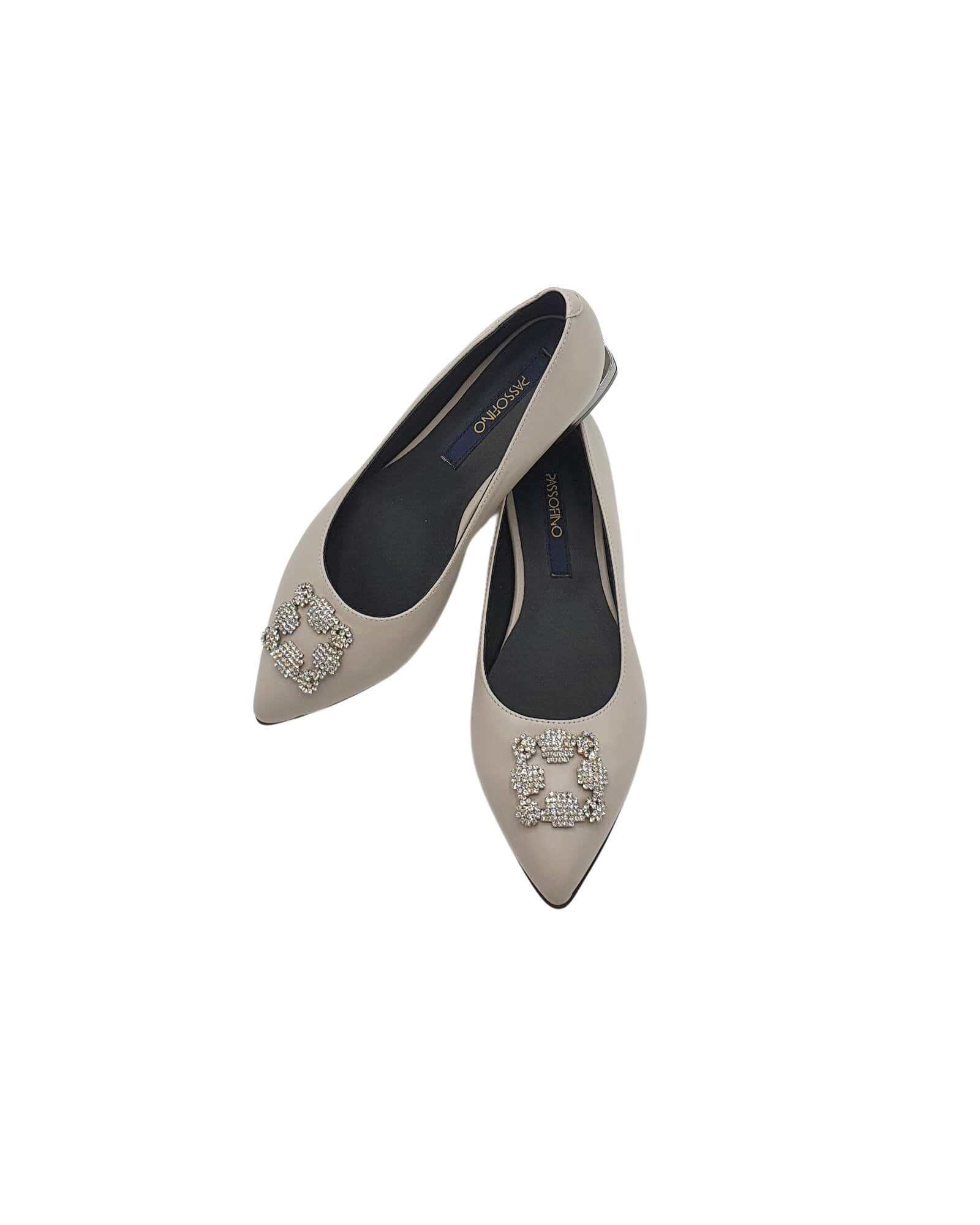 Balerini accesorizati Lara Grey