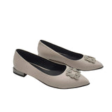 Balerini accesorizati Lara Grey