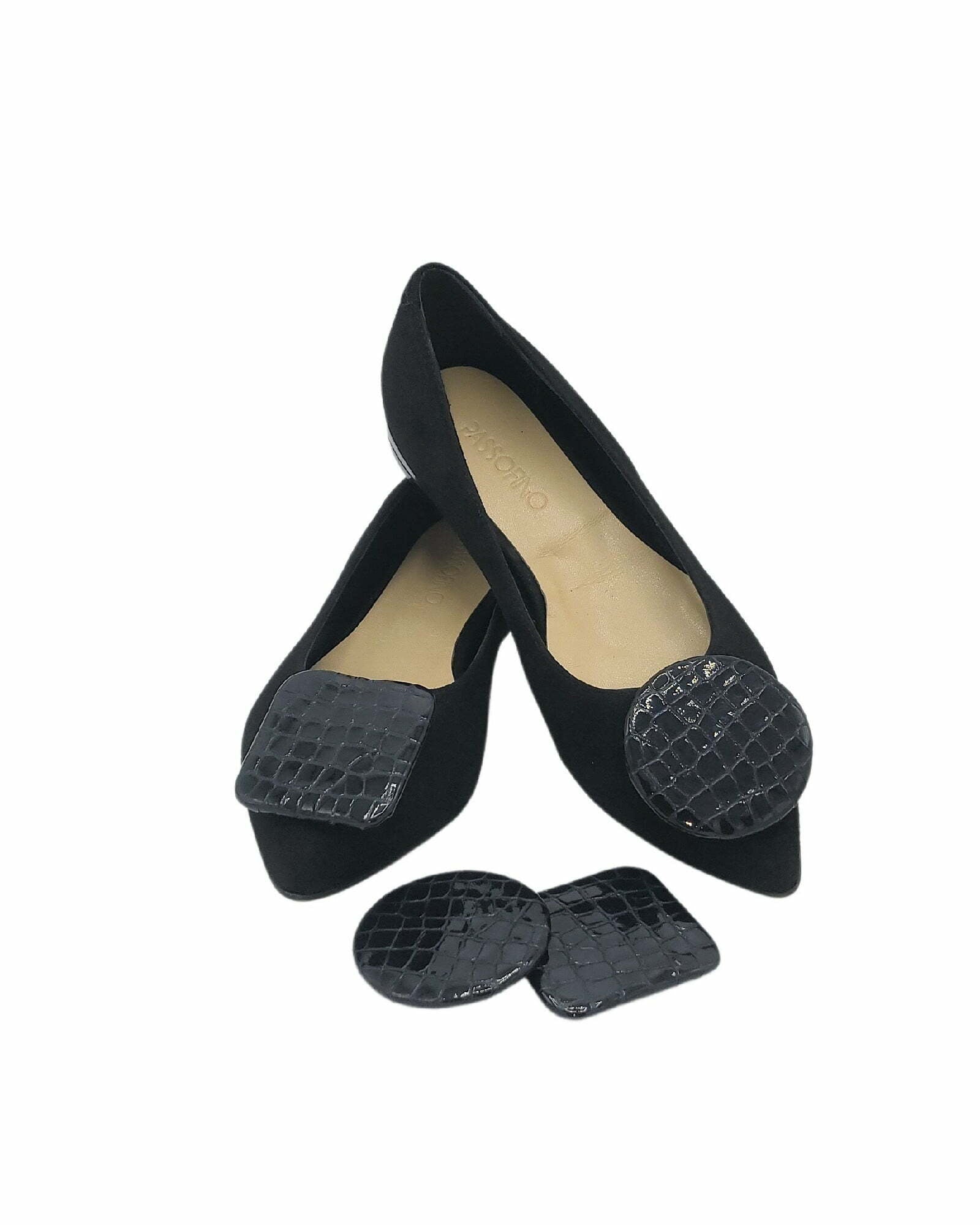 Balerini comozi cu accesorii Andros Black
