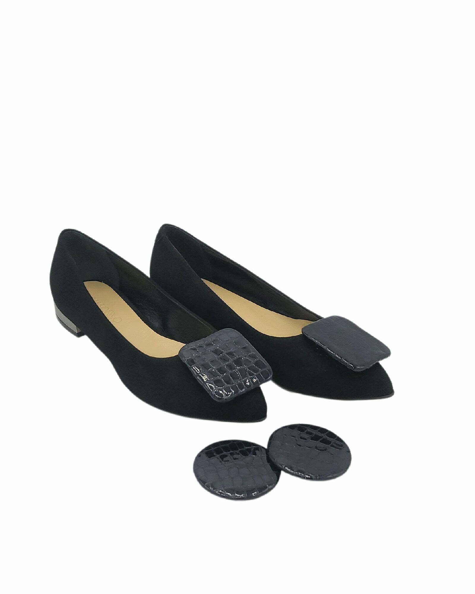 Balerini comozi cu accesorii Andros Black