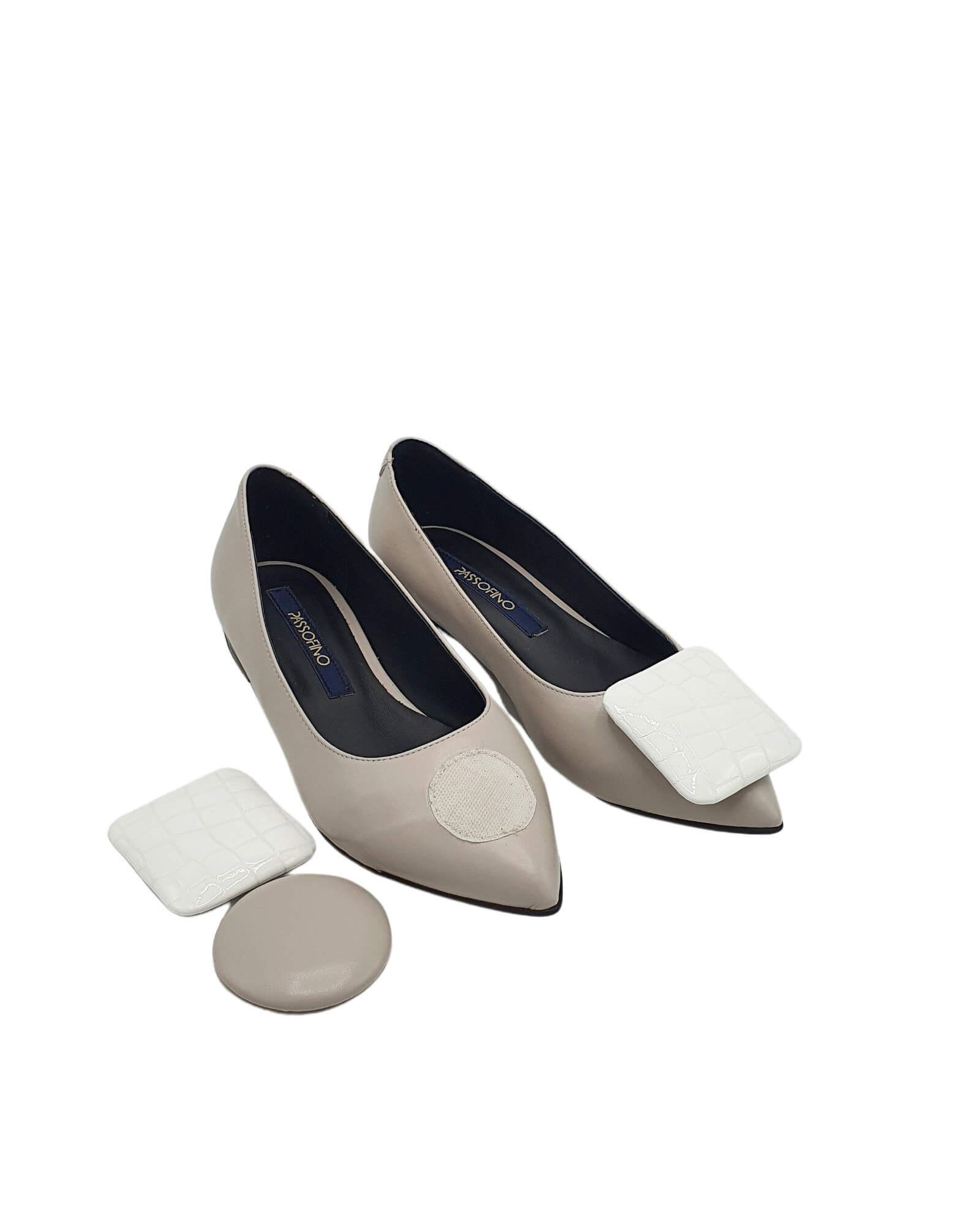 Balerini comozi cu accesorii Andros Grey