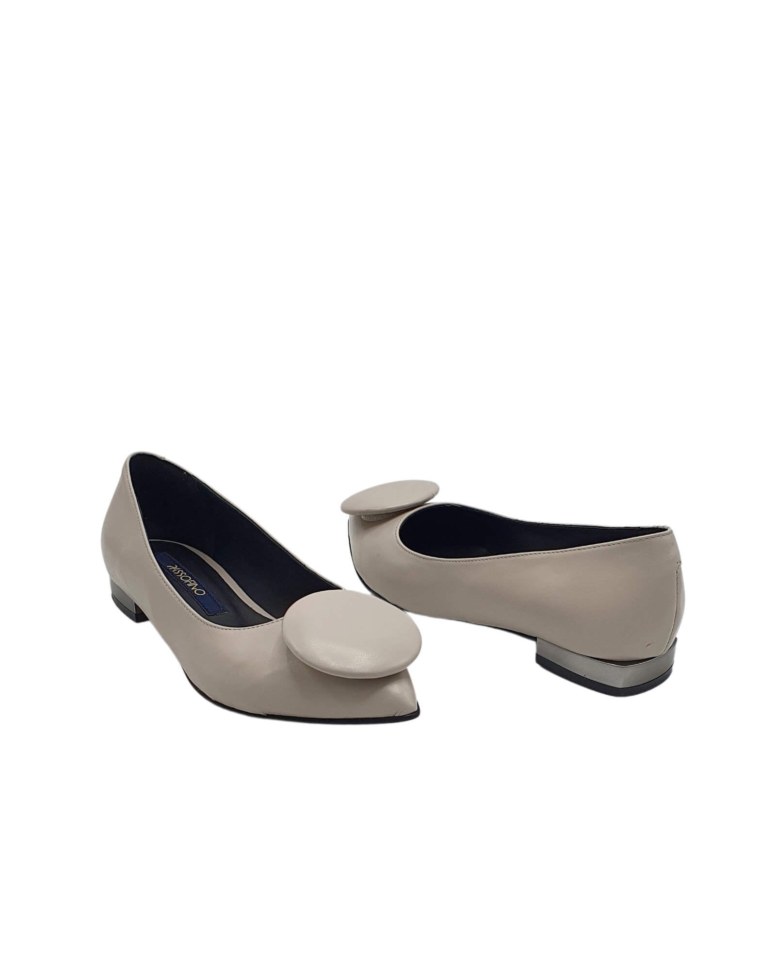 Balerini comozi cu accesorii Andros Grey