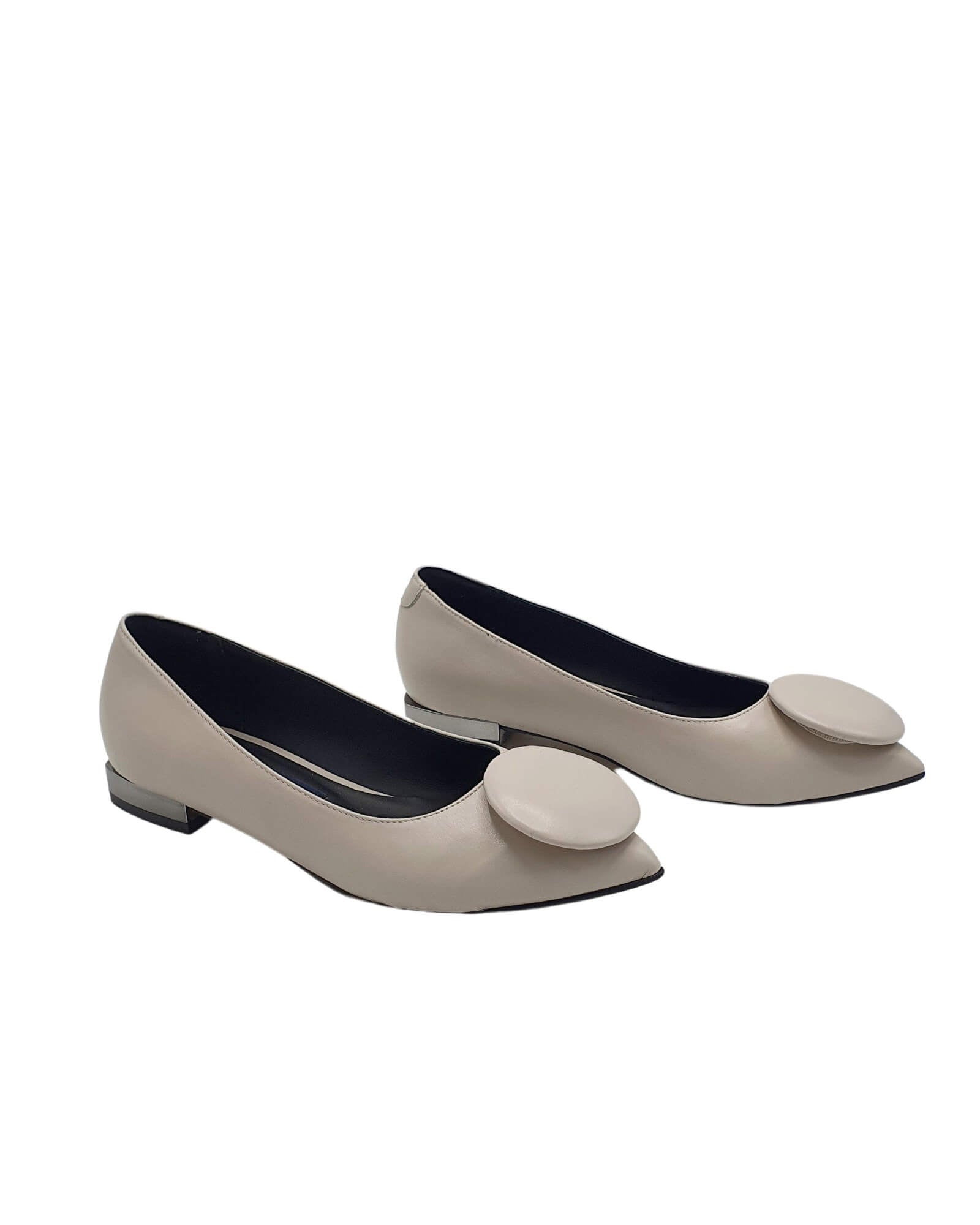 Balerini comozi cu accesorii Andros Grey