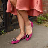 Balerini comozi Sasha Fuchsia