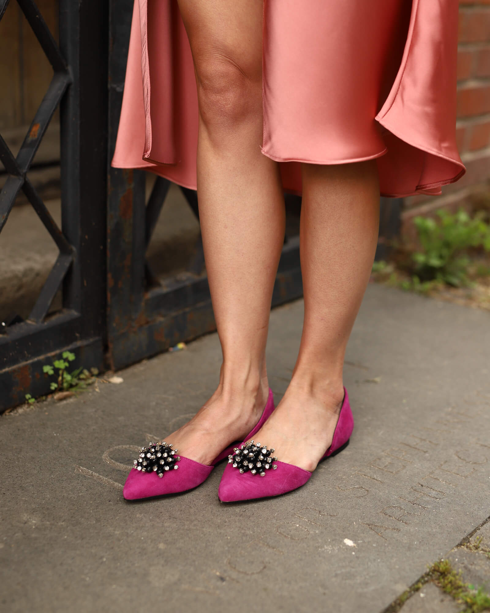 Balerini comozi Sasha Fuchsia