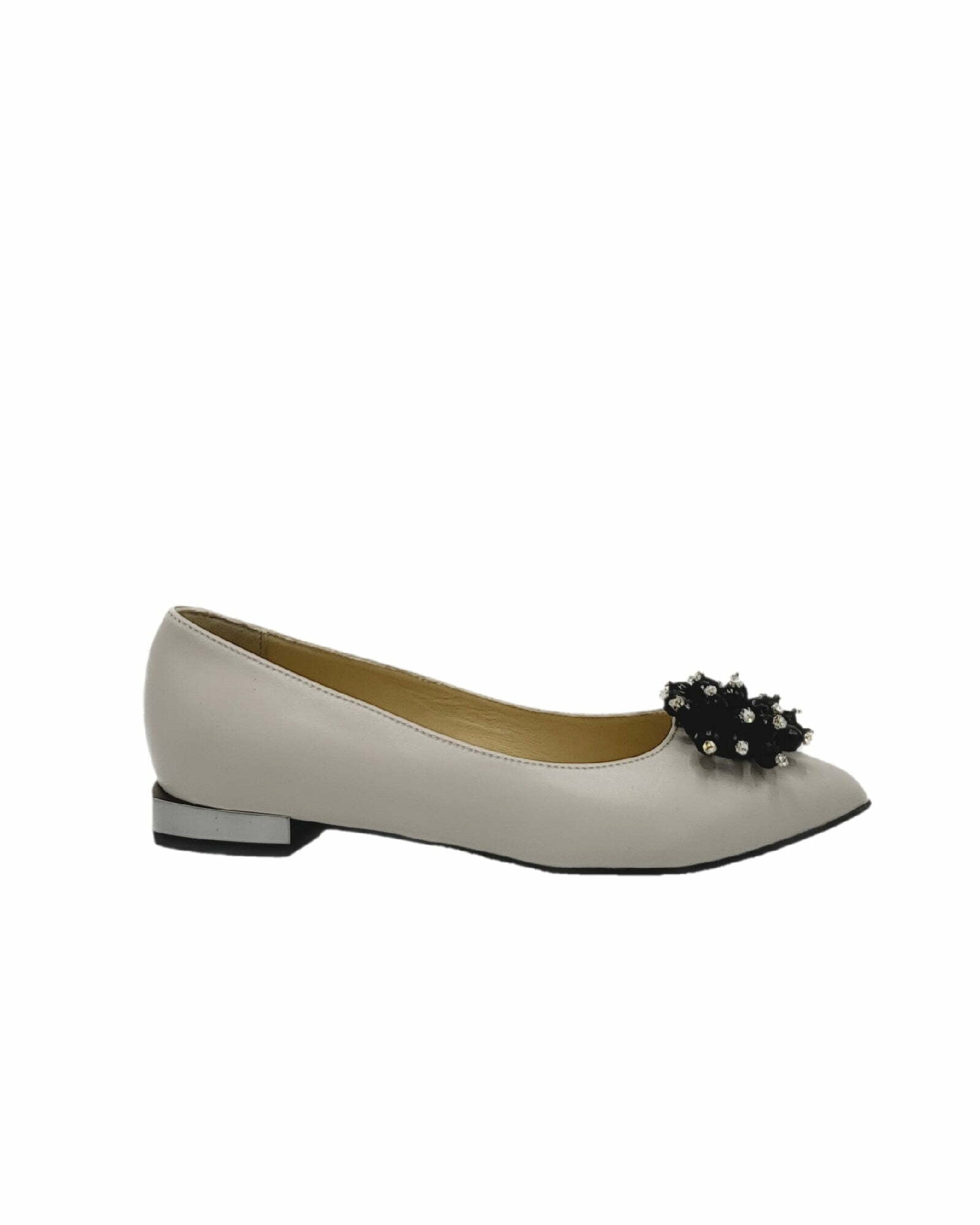 Balerini cu accesoriu Clothos Grey