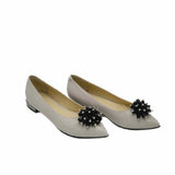 Balerini cu accesoriu Clothos Grey