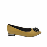 Balerini cu accesoriu Clothos Yellow
