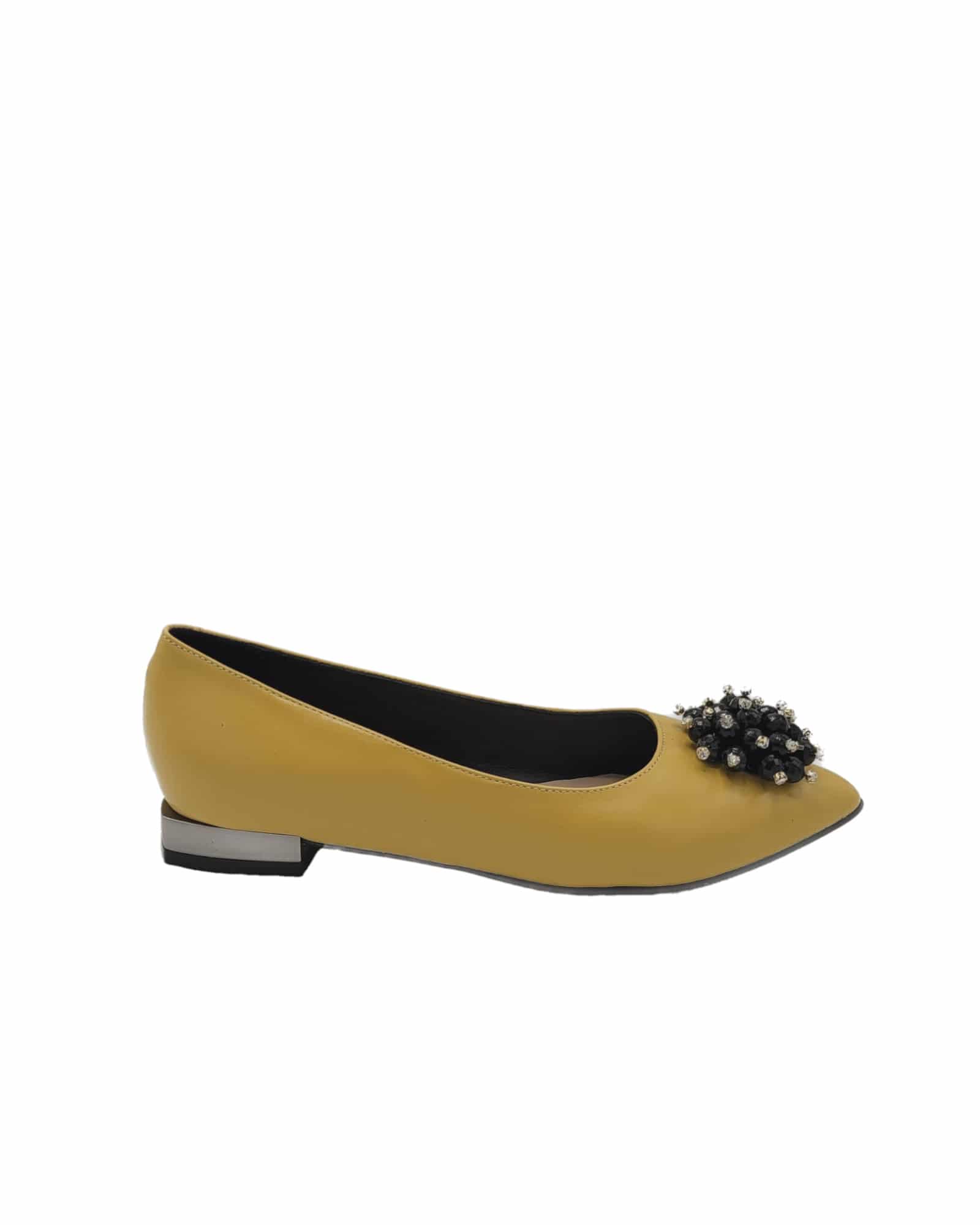 Balerini cu accesoriu Clothos Yellow
