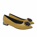 Balerini cu accesoriu Clothos Yellow