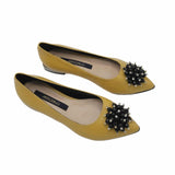 Balerini cu accesoriu Clothos Yellow