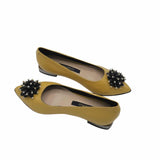 Balerini cu accesoriu Clothos Yellow