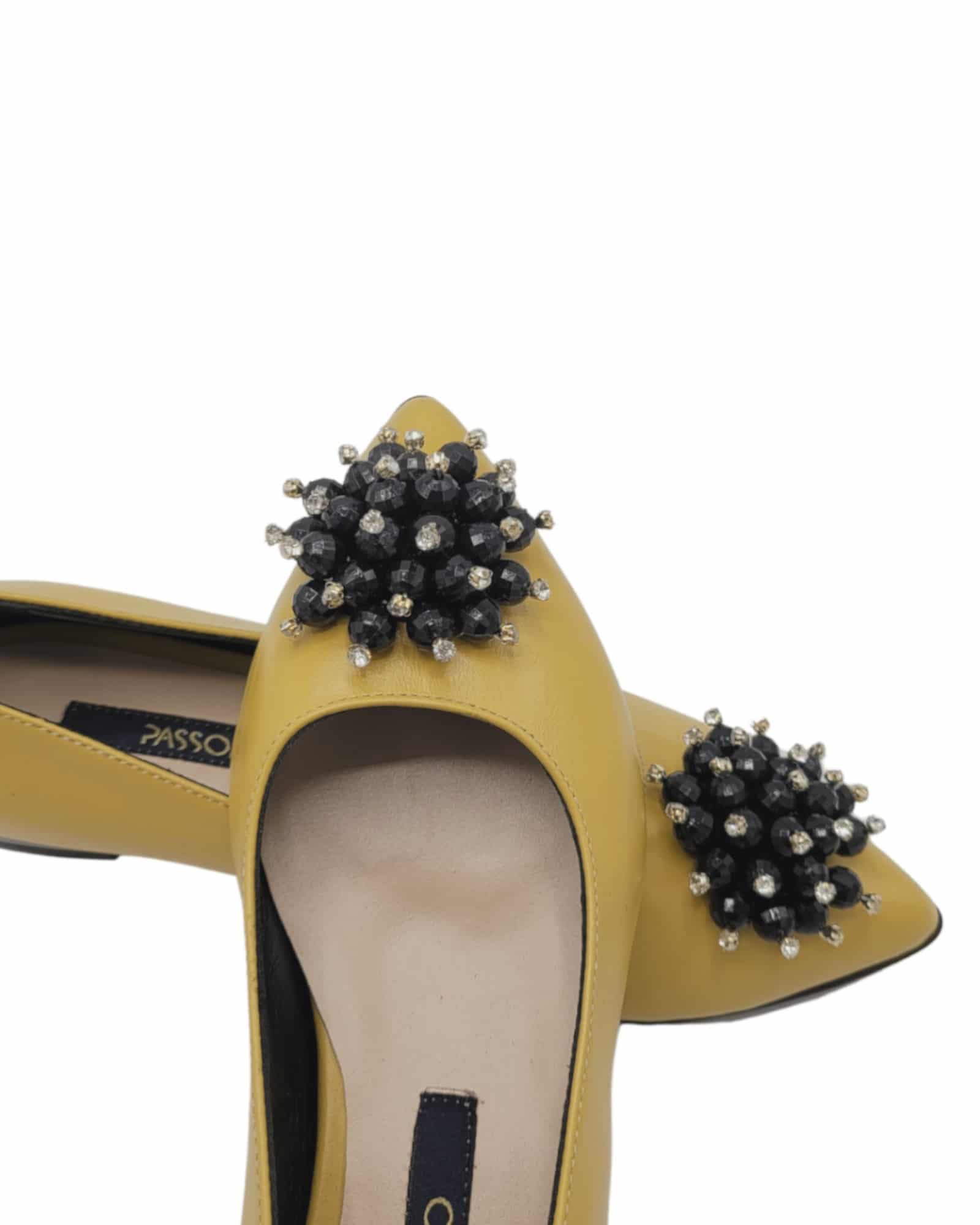 Balerini cu accesoriu Clothos Yellow