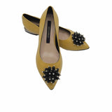 Balerini cu accesoriu Clothos Yellow