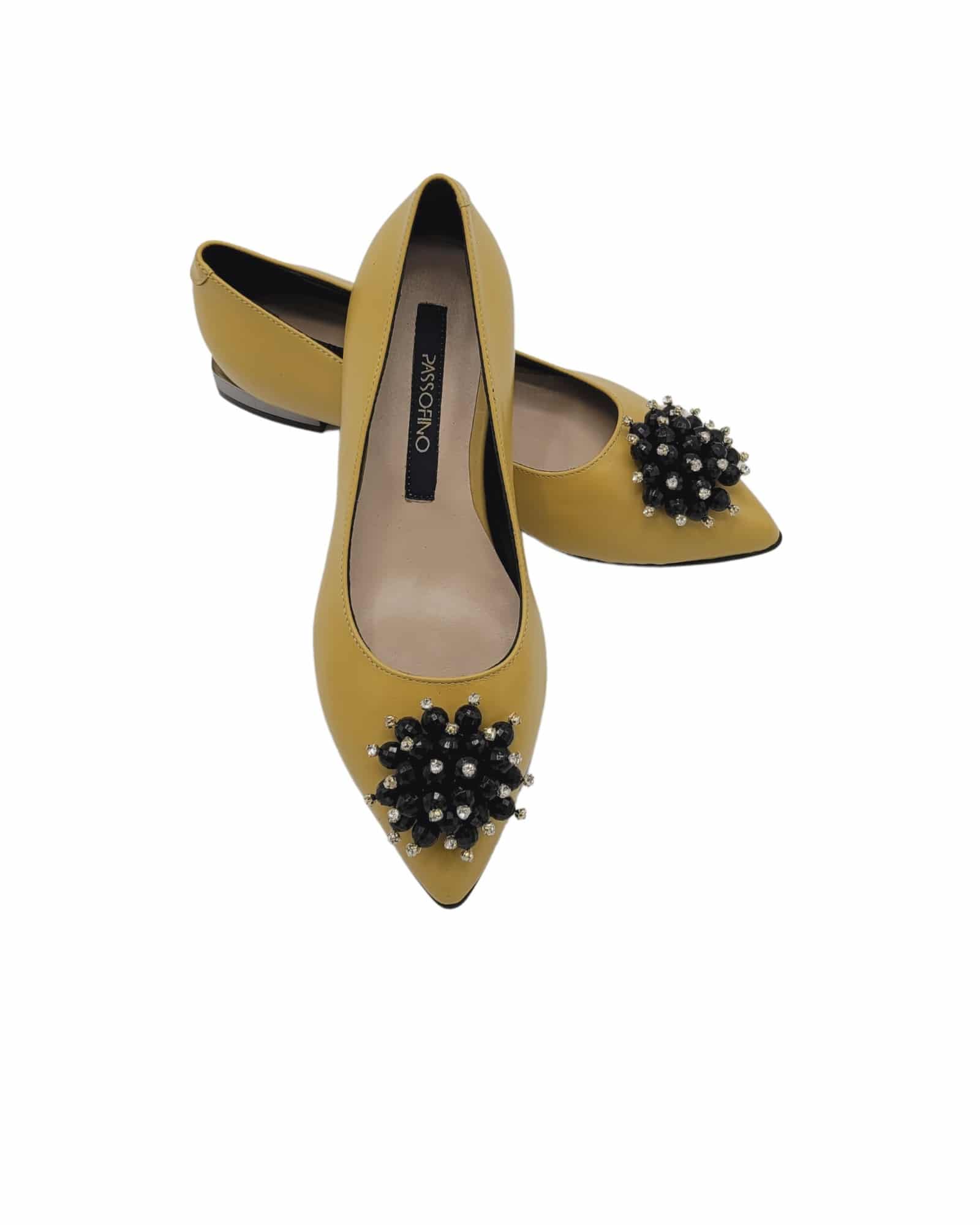 Balerini cu accesoriu Clothos Yellow