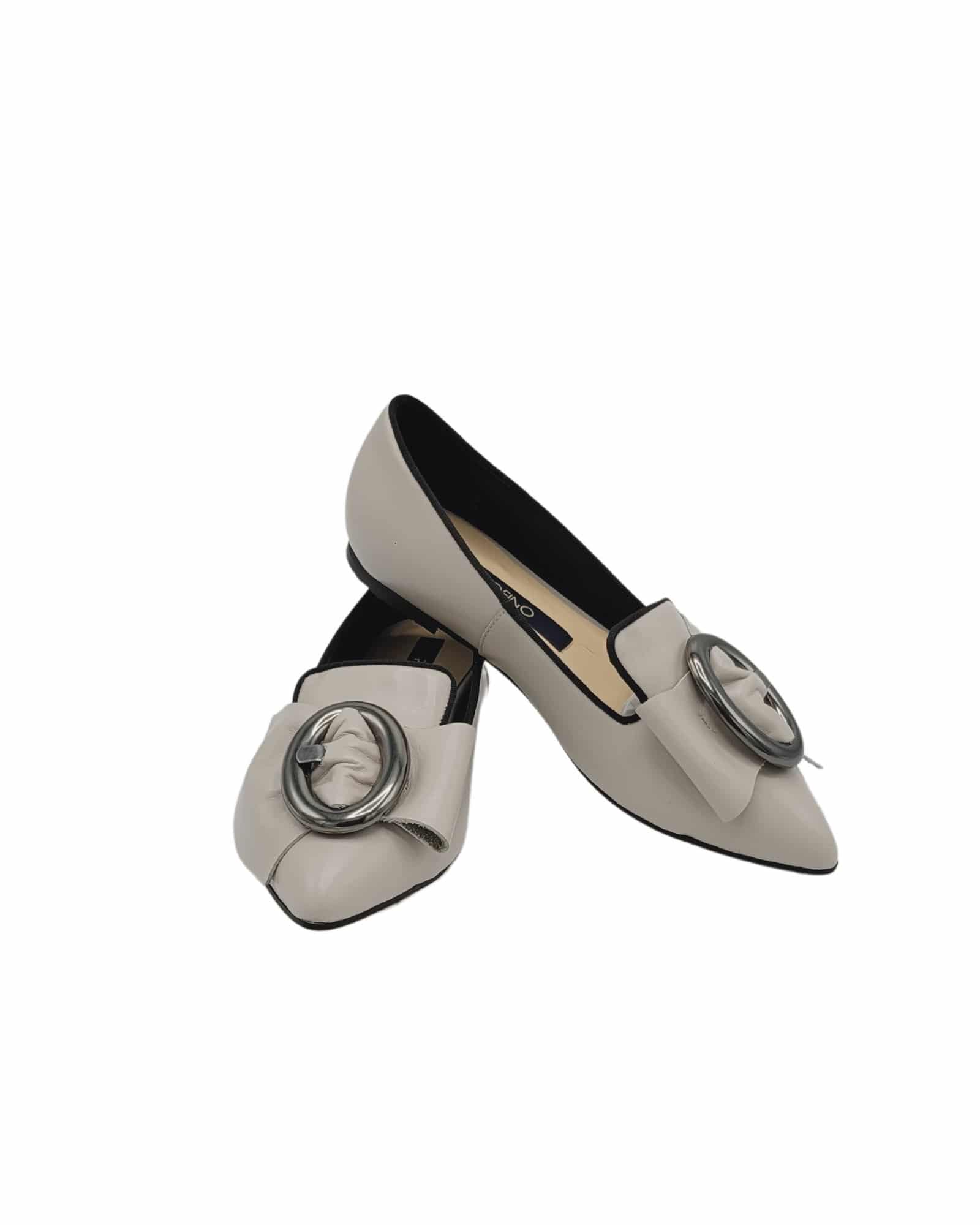 Balerini cu accesoriu oval Blake Grey
