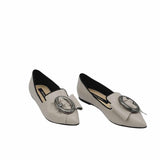 Balerini cu accesoriu oval Blake Grey