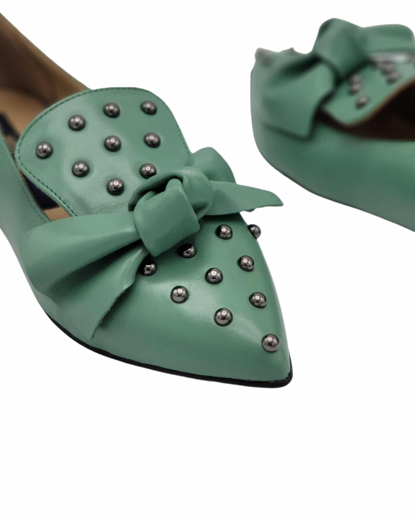 Balerini cu tinte Metallica Aloe