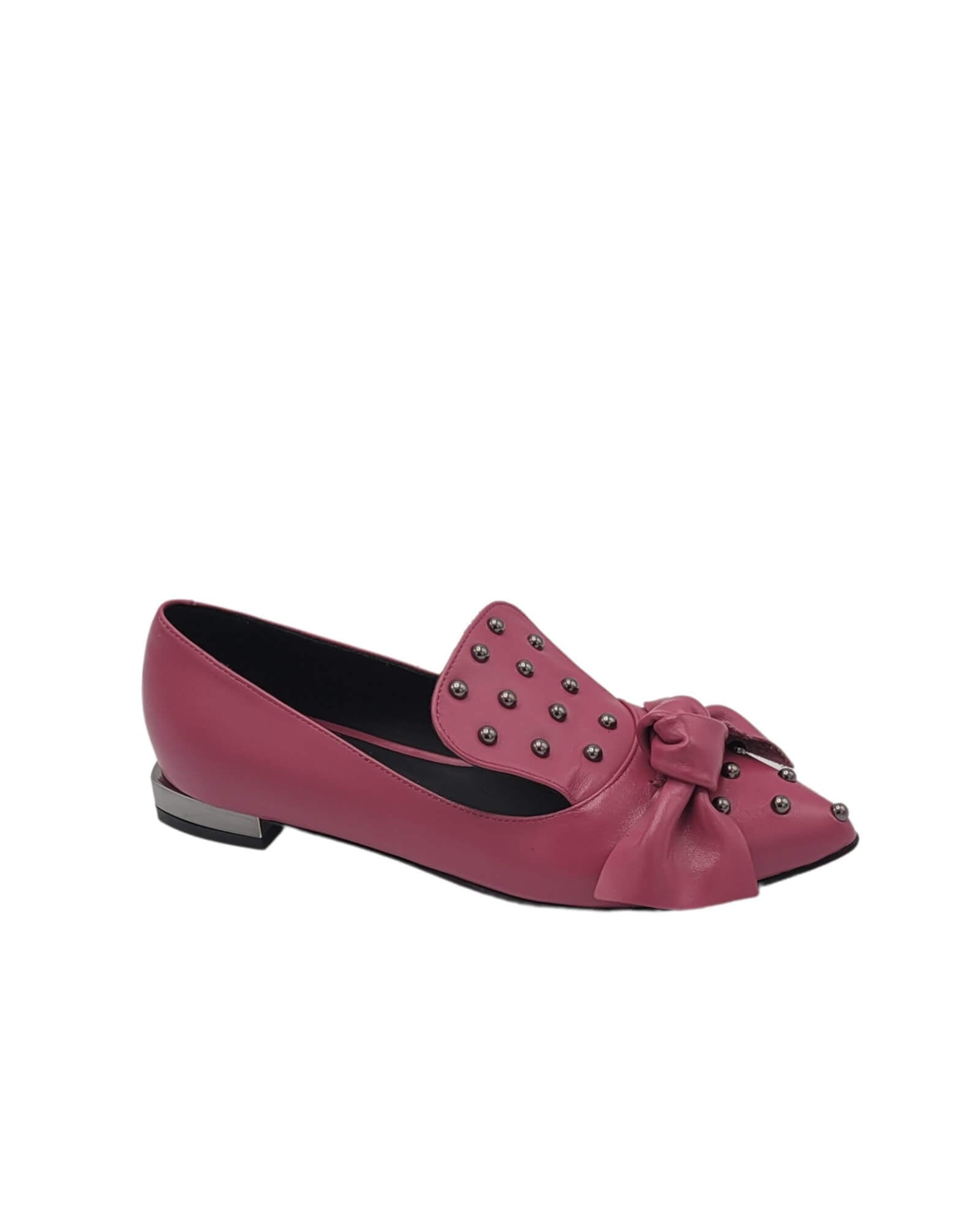 Balerini cu tinte Metallica Fuchsia