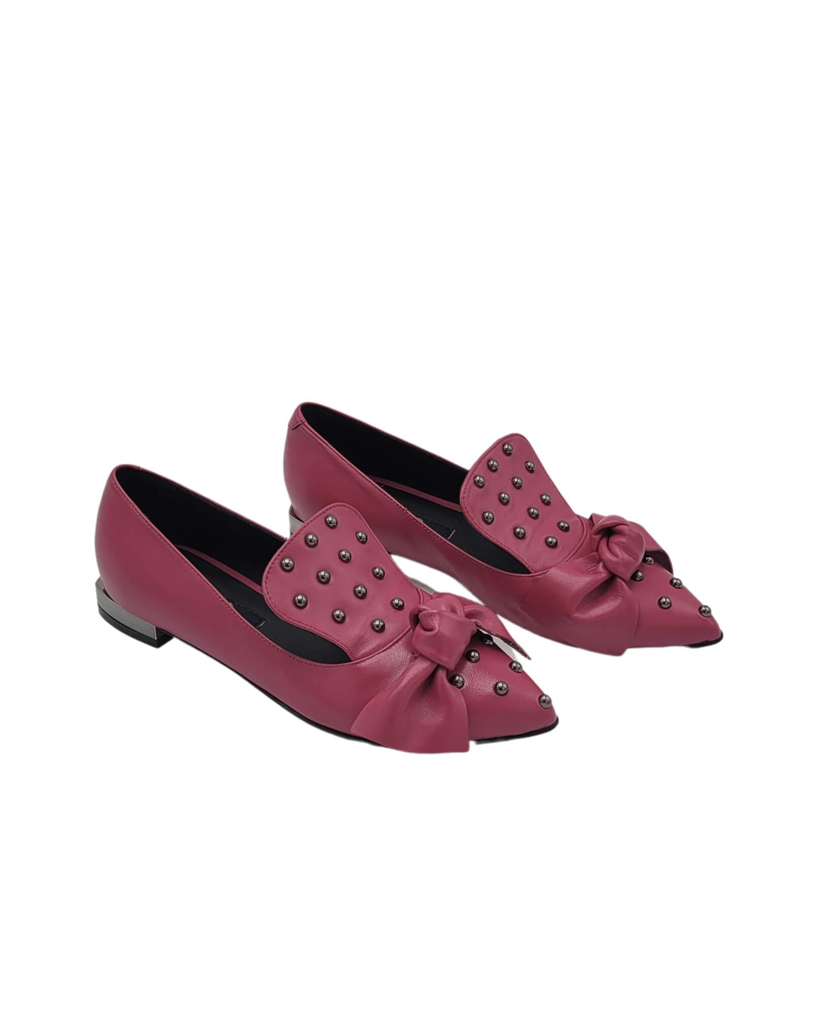 Balerini cu tinte Metallica Fuchsia