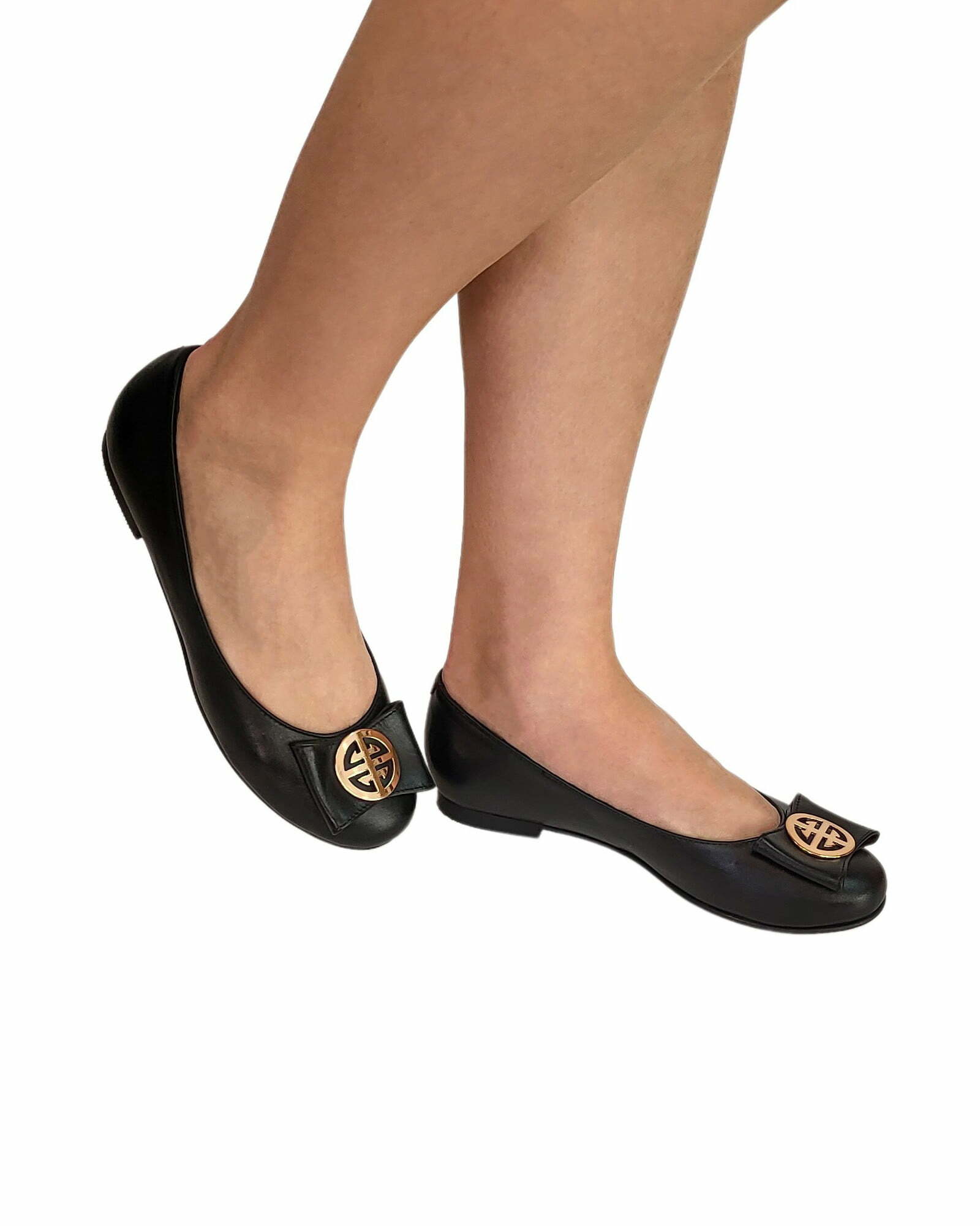 Balerini cu varf rotund Ada Black