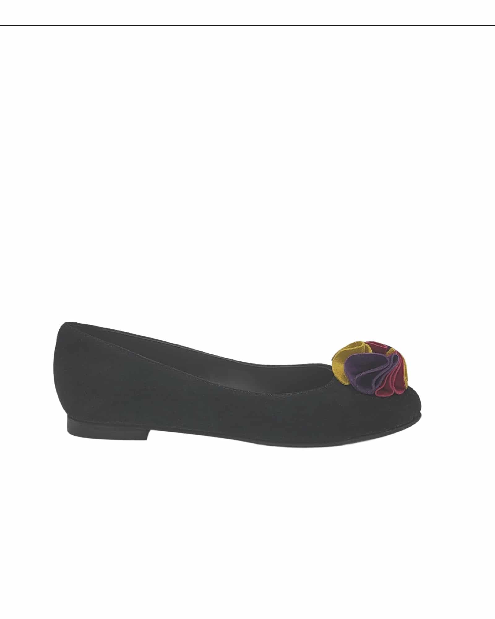 Balerini cu varf rotund Cruz Black