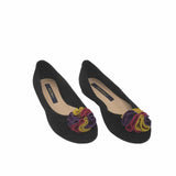 Balerini cu varf rotund Cruz Black
