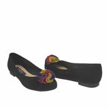 Balerini cu varf rotund Cruz Black