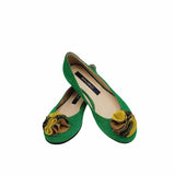 Balerini cu varf rotund Cruz Green