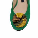 Balerini cu varf rotund Cruz Green