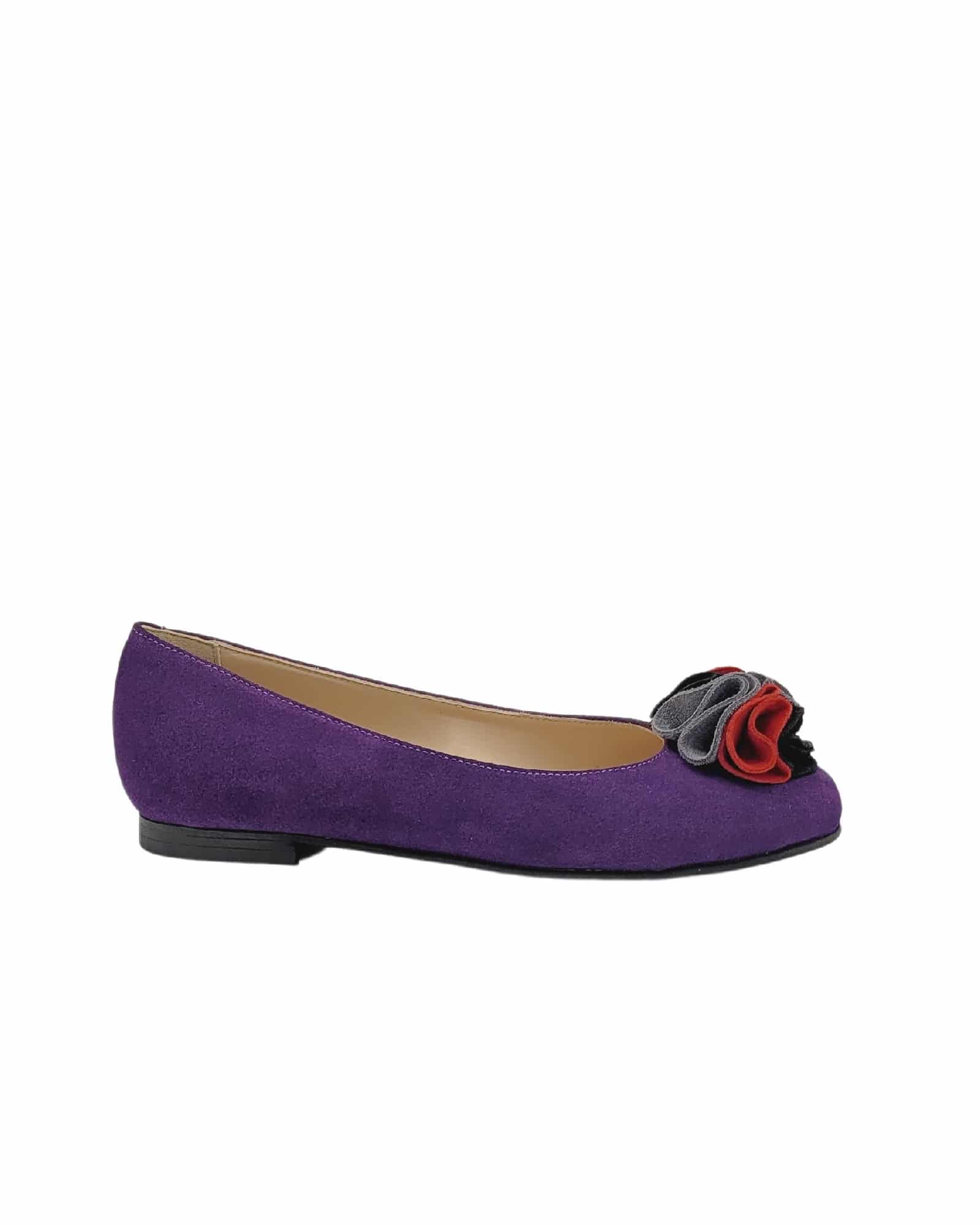 Balerini cu varf rotund Cruz Mauve