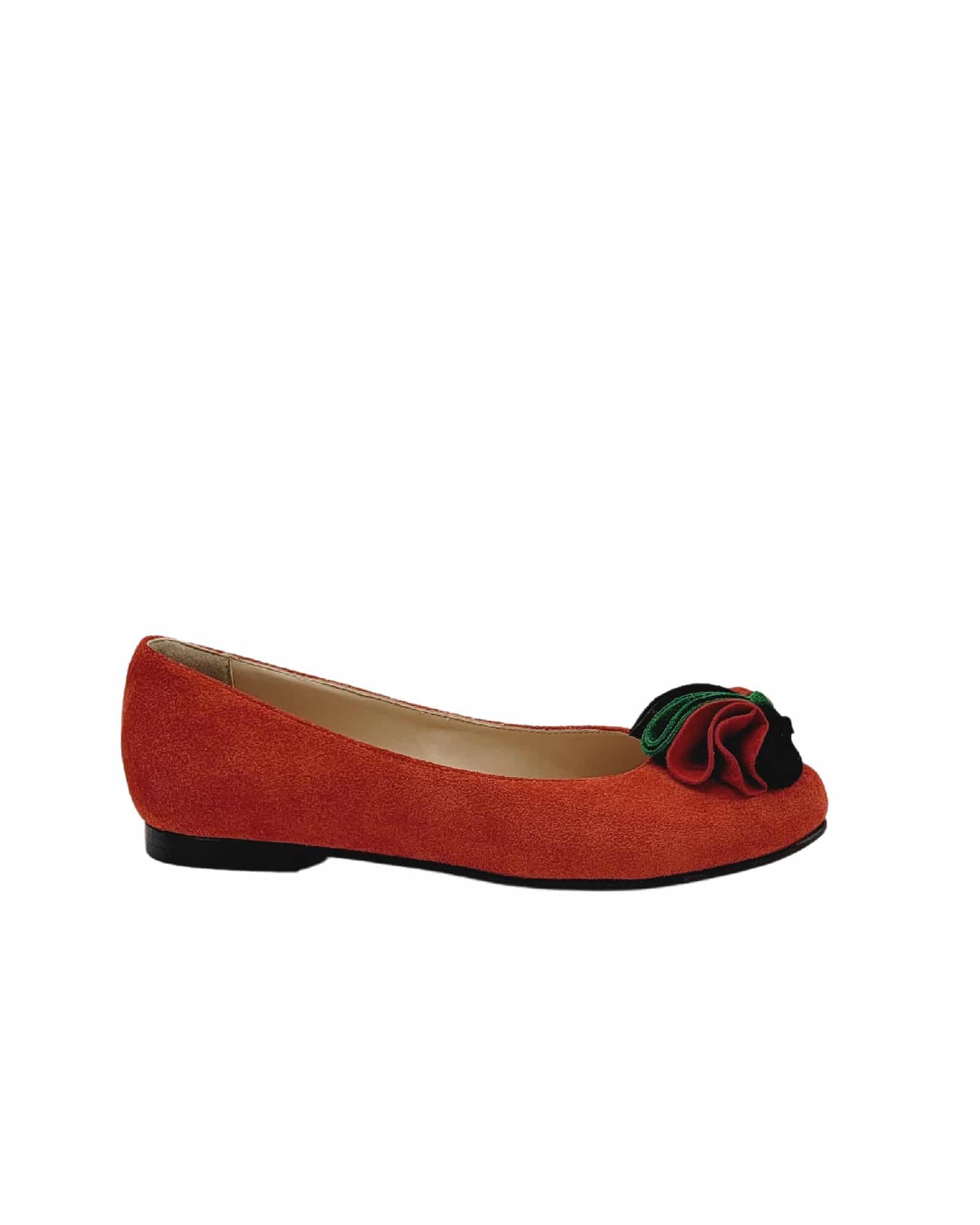 Balerini cu varf rotund Cruz Red